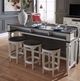 Liberty Furniture Allyson Park 4-Piece Charcoal/Wirebrushed White Occasional Table Set-1