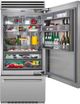 BlueStar® 36 in. 22.4 Cu. Ft. Stainless Steel Built In Counter Depth Bottom Freezer Refrigerator-2