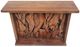 Stylecraft Teak Bar Brown Live Edge Console Table-1