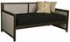Kodiak Furniture Sloane Black/Graystone Twin Daybed with Mattress-0