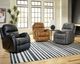 HomeStretch Phantom Saddle Brown Manual Recliner-1