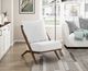 Homelegance® Audrey White Accent Chair-1