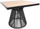 CabanaCoast® Customizable Cove Synthetic Fiber 36" Outdoor Square Dining Table-0