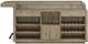 Bernards Pagosa Beige Counter Bar Cabinet-3