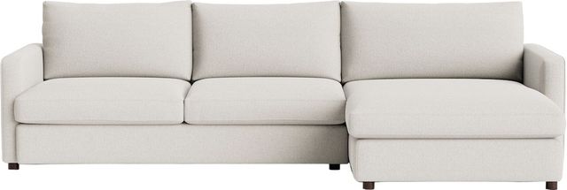 Bassett® Furniture Customizable Allure Track Arm Chaise Sectional-1