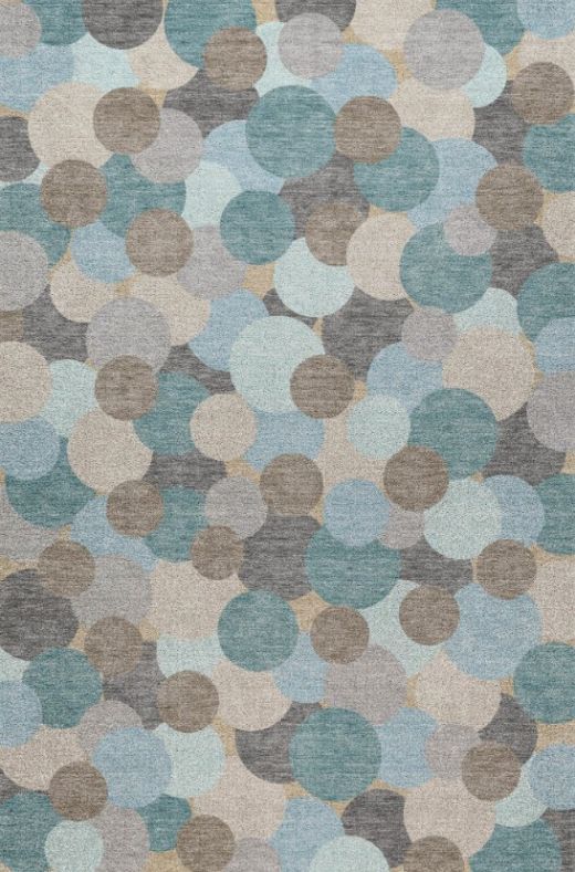 Dalyn™ Rug Company Kenner KN9 Turquoise 5'x8' Area Rug-0