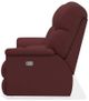La-Z-Boy® Lancer Merlot Power Reclining Loveseat with Headrest and Console-3