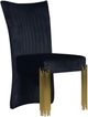 New Classic® Home Furnishings Empire Black/Gold Dining Side Chair-0