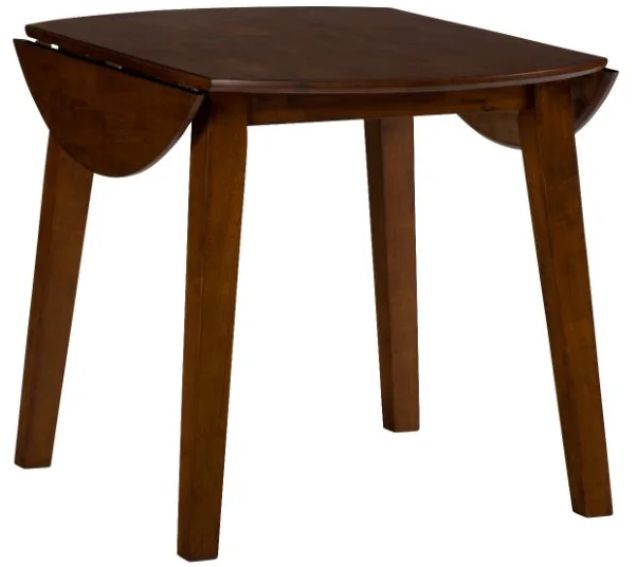 Jofran Inc. Simplicity 3-Piece Caramel Dining Table Set -1