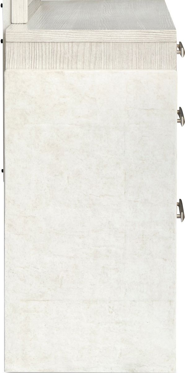 Magnussen Home® Lorelei Misty Cloud Double Drawer Dresser-3
