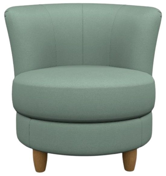 Best® Home Furnishings Customizable Palmona Swivel Chair with Honey Birch Legs-1