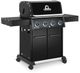Broil King® Baron 420 Pro Shadow 4-Burner Black Freestanding Liquid Propane Grill-3