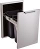 DCS 20.31" Brushed Stainless Steel Outdoor Trash Bin-1