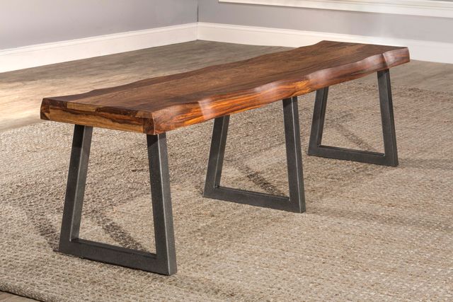 HH2 Home Emerson Natural Sheesham Bench-0