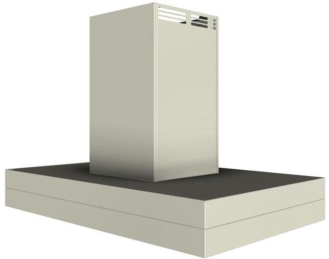 Vent-A-Hood® 42" Biscuit ARS Contemporary Island Range Hood-1