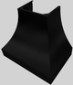 Vent-A-Hood® Designer Series 36" Black Wall Mounted Range Hood-4