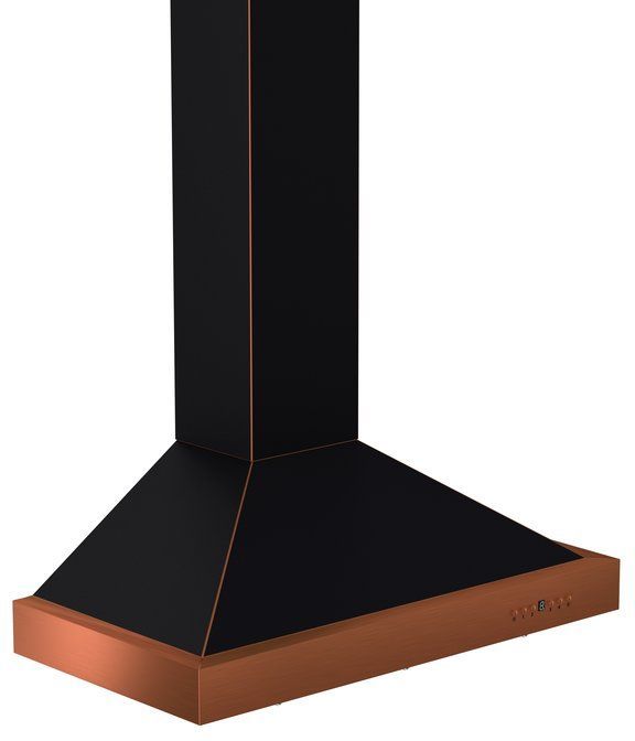ZLINE Designer Series 36" Oil-Rubbed Bronze and Copper Wall Mount Range Hood-1