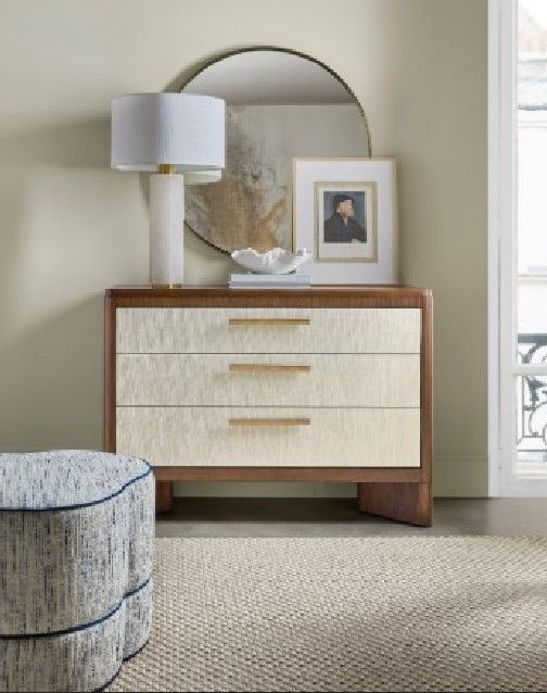 Hooker® Furniture Eleana Light Caramel 3-Drawer Chest-1