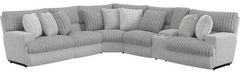 Catnapper® Abraxas 6-Piece Moonstruck 41" Curved Power Reclining Sectional