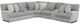 Catnapper® Abraxas 6-Piece Moonstruck 41" Curved Power Reclining Sectional-0