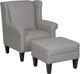 Dynasty Furniture Gray/White Chair-1