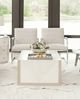Bernhardt Axiom Linear Gray Cocktail Table-4