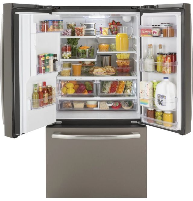 GE® 25.6 Cu. Ft. Slate French Door Refrigerator-3