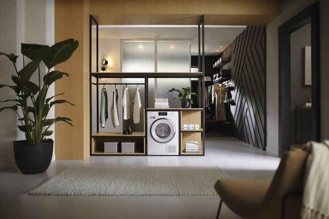 Miele T1 4.0 Cu. Ft. White Edition Lotus White Ventless Dryer-5