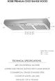 KOBE® Premium Series 30" Stainless Steel Under Cabinet Range Hood-4