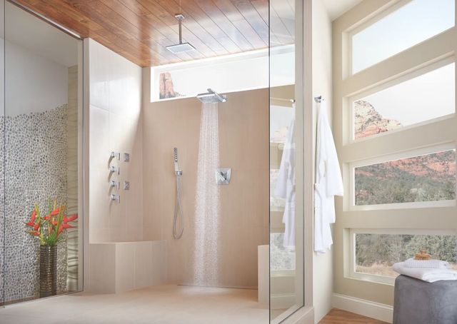 Brizo Vettis® Polished Chrome Sensori® Thermostatic Valve Trim-2