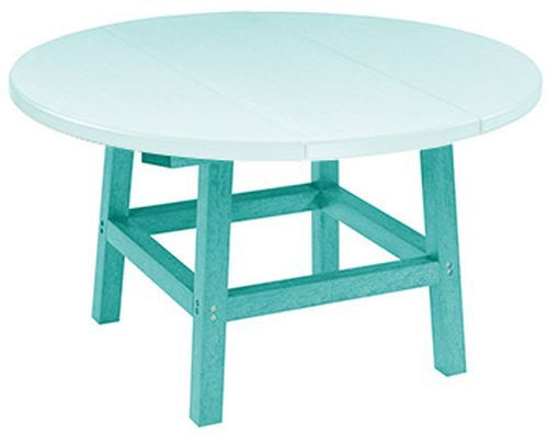 C R Plastic Generation Line Turquoise Cocktail Table-0