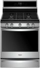 Whirlpool® 30" Fingerprint Resistant Stainless Steel Freestanding Gas Range-0
