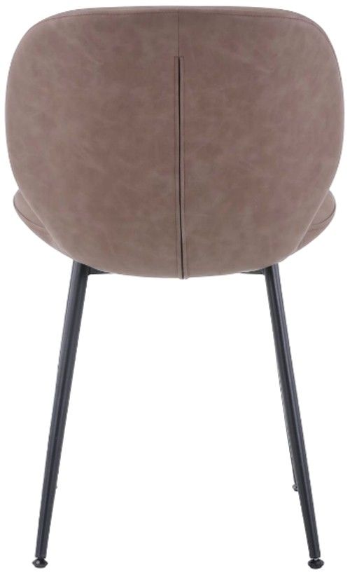 Jofran Inc. Prelude Wright Brown Upholstered Dining Side Chair-4