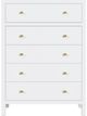 Butler Specialty Company Nora Smooth White Dresser-2
