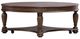 Liberty Furniture Allington Satin Sienna Oval Cocktail Table-2