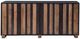Basset Mirror Adrienne Dark Brown/Natural Server-1