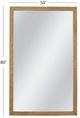 Bassett Mirror Ansul Ant Gold Floor Mirror-4