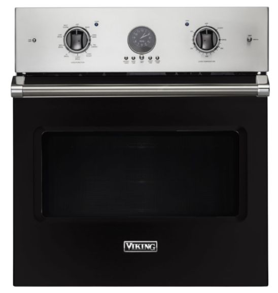 Viking® 5 Series 27" Onyx Single Electric Premiere Oven-0