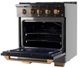Kucht Professional KEG Series 30" Titanium Stainless Steel Pro Style Propane Gas Range-4
