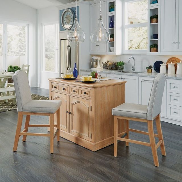 homestyles® Cambridge 3-Piece Off-White Kitchen Island Set-1