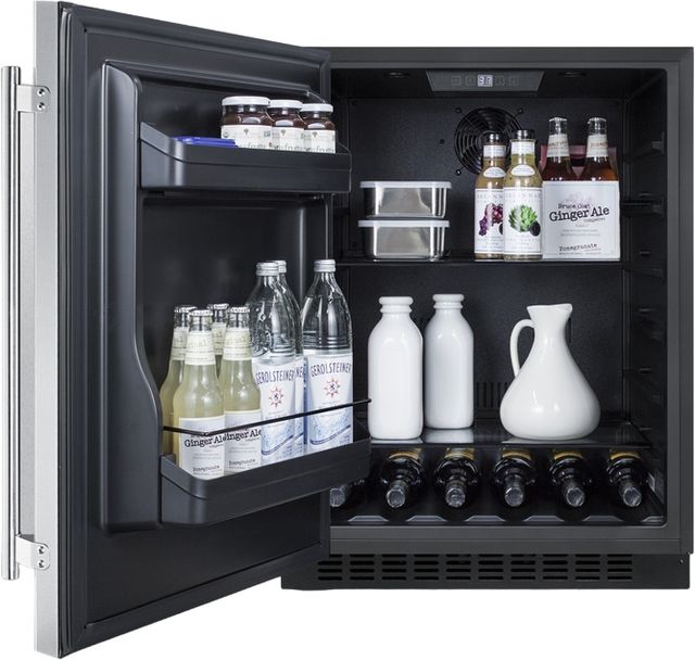 Summit® 24" Stainless Steel Under The Counter Refrigerator-1