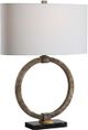 Uttermost® Relic Antiqued Gold Table Lamp-3