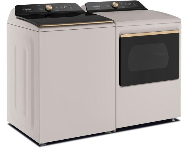 Whirlpool® Fresh Linen Top Load Washer & Electric Dryer Laundry Pair-2