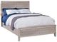 American WoodCrafters Aurora 5-Piece Whitewash King Panel Bedroom Set-1