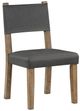 Steve Silver Co. Aubrey 7-Piece Black/Eggshell/Waxed Driftwood Dining Set-4