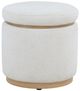 Coaster® Remuda Ivory Upholstered Storage Ottoman-0