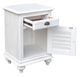 Cottage Creek Furniture Brockton White Small Door Nightstand-2