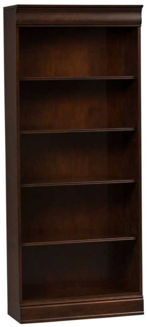 Liberty Furniture Brayton Manor Cognac 72" Junior Executive Bookcase-0