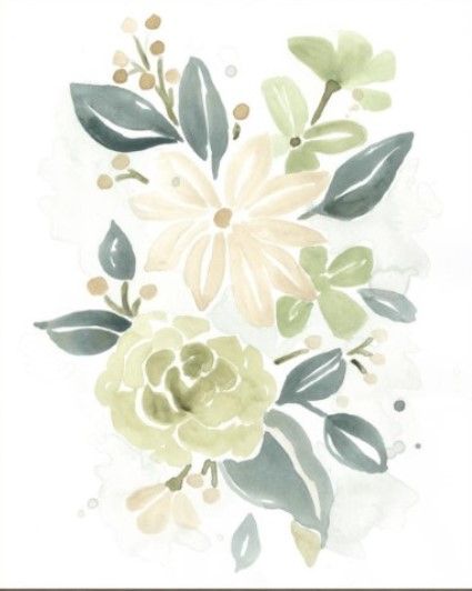 Classy Living June Erica Vess Spring Greens II Wall Art-2