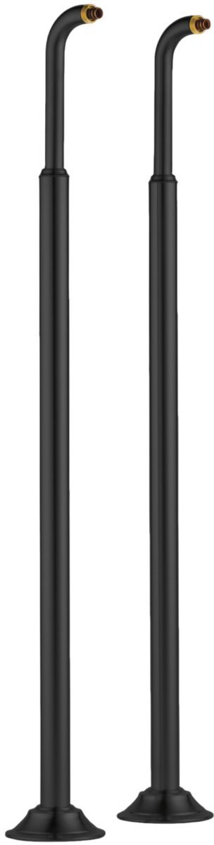 Brizo Other Matte Black Floor Mount Tub Filler Risers-0